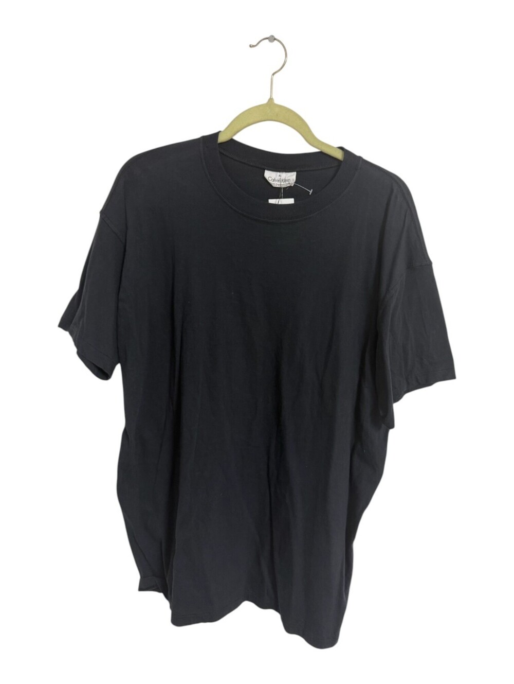 Calvin Klein Black Cotton T-Shirt XL